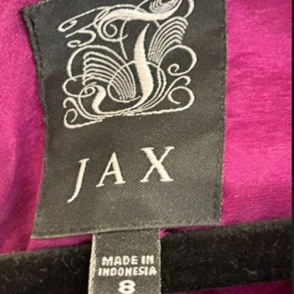 Jax Purple sz 8 cutout Dress - Picture 3 of 5